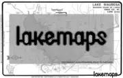Dane County, WI - WAUBESA - Lakemap - 20705