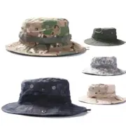 Army Boonie Hat for Men Bush Jungle Sun Hat Outdoor Hiking Fishing Cap