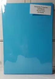 Tempting Turquoise Cardstock A5 Card Size 10 sheets Stampin' Up!