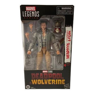 DEADPOOL & WOLVERINE MARVEL LEDGENS HEADPOOL WITH LOGAN 6-Inch ACTION FIGURE LE