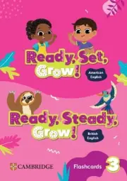 Ready, Set, Grow! Level 3 Flashcards American English Cards Book