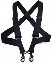 48" Duty Belt Over/Under Suspender Relieve Back Fatigue