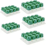 Planting Trays, Seedling Tray, 5X Nursery Germination Trays for Growing Seedlings, Silicone Propagator Supplies for Garden, Indoor, Greenhouse