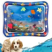 Sensory Water Play Mat for Cats, Water Tummy Time Mat, Tummy Time Water Play ...