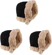 [VALICLUD] Baotou Plush Hat Neckerchief Hunting Hat Thick Warm Hat Cold Weather One- Head and Neck Cover Thick Insulated Hat Warm Ski Hooded Scarf Windproof Hat Polyester
