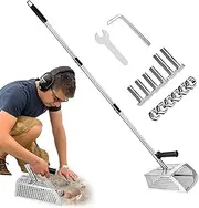 Metal Detecting Shovel | Detecting Sand Shovel - Stainless Steel Scoop Long Handle Anti Slip for Sifting Digging Beach Treasure Hunting Activities