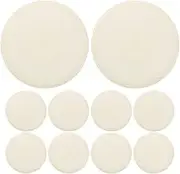 OKUMEYR 10pcs Gas Heater Valve Diaphragm and Water Linkage Membrane for Gas Water Heater Diaphragm Replacement and Heater Linkage Valve Repair Beige 38mm