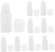 MOTHNUR 50ml Essential Oil Roller Bottles Set Portable Roll Ball Perfume Dispensers Leakproof Travel Size Random Style