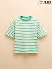 Joules Let's Go Green/White Short Sleeve T-Shirt (AJ6510) | $25 - $35
