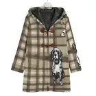Cockapoo Tartan Plaid Cotton Jacket Coat Hooded Cloak Dog Lover Gift Windowpane