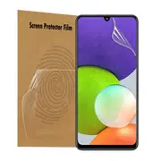 For Samsung Galaxy A22 4G Anti Glare Matte Plastic Soft Pet Screen Protector Film Guard (3 Pack)