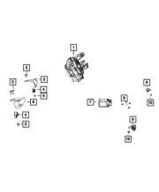 Genuine Mopar Occupant Restraint Module 68526688AA