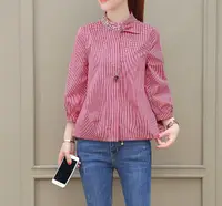 在飛比找樂天市場購物網優惠-FINDSENSE品牌 秋季 新款 韓國原裝 女 氣質 立領