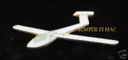 Schleicher AS-W-20 SAILPLANE HAT PIN RENO AIR GLIDER PILOT WING AIRCREW RACE