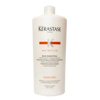 Kerastase Nutritive Bain Magistral Shampoo for Severely dried out hair 1000ml 1L