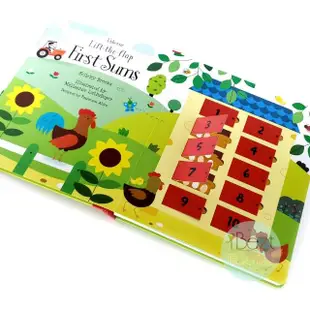 【iBezT】First Sums(Usborne Lift-the-flap)