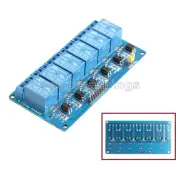 6 Channel 5V Relay Board Module Optocoupler LED for Arduino PiC ARM AVR