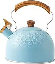 CATIEBYE Whistling Stainless Steel Kettle Pot for Induction Cookers Safe Reliable Water Pot Convenient Home Use Elegant Design