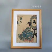 在飛比找Yahoo!奇摩拍賣優惠-日本 木版畫 歌川國貞畫仕女圖4016