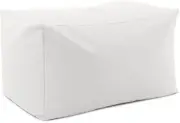 James Allan HEOF81367 Sensibility Pouf Bench Cover - Cover Only - Natural