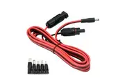 1x MC4 DC5521 Connector Solar Panel Cable Kit Accessory 5 Charging Adapters High Quality 14AWG 2.0mm2 Approximately 2.4m Long High Quality Material