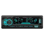 Single 1 Din Car Radio MP3 Player Stereo Bluetooth USB TF AUX Audio Receiver Kit (for: Porsche)
