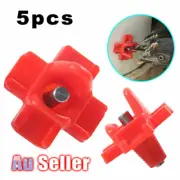 5x Poultry Water Nipple Auto Waterer Horizontal Chicken Fountain Drinker