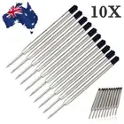 10X Black Ballpoint Pen Refill Refills Medium Point Compatible with Parker Pens