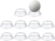 Transparent Baseball Stand, Transparent Ball Holder | 10X Sports Ball Display Stand | Baseball Stand, Softball Display Holder, Round Display for Golf Ball, Baseball, Softball