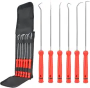 Yukihalu Pick and Hook Set, Swivelling Tail, Pick Tool Kit for O-Rings and Oi...