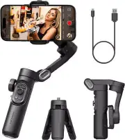 Phone Gimbal Stabilizer 3-Axis Smartphone Foldable Gimbal for Iphone Gimble with