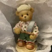 Cherished Teddies Bear Lumberjack Preston Riding Across Great White North 216739