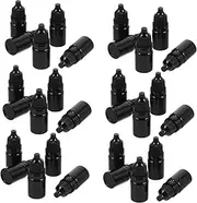 HAWILLOSCH 50pcs Empty Plastic Squeezable Dropper Bottles Portable Eye Dropper Bottle Container With Caps Essential Oil Container For Solvents Eye Drops Saline 5ml