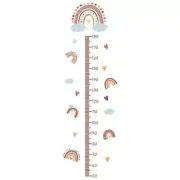 Cartoon Height Measurement Wall Stickers Nurserys Wall Decals for Boy Girl Room