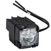 Clipsal Saturn Series Pushbutton Switch With Blue Led 20Amp Black - 60PBL