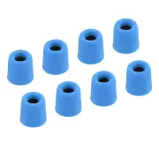 Replacement Foam Ear Tips Earbuds Bud 4-4.7mm Small Size Blue 8 Pcs