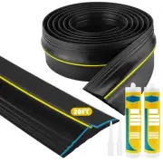 Universal Garage Door Seals Bottom Rubber Kit, Garage Door Threshold Seal Rep...