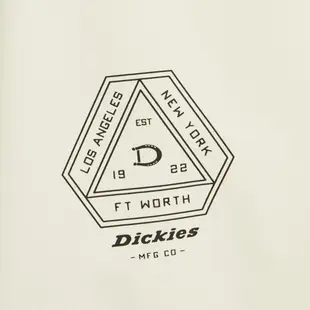 Dickies男款奶油色羽絨羊羔絨連帽多口袋工裝保暖厚夾克|DK012577C10