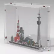 Wall Mounted Display Case for LEGO® Architecture #21051 Tokyo