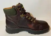 Carolina Steel Toe Ankle Boots CA1424 Women's 9.5M Brown Leather Lace Up Work