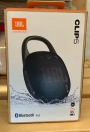 JBL Clip 5, Ultra-portable waterproof speaker.