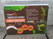 Repticasa Compressed Coconut Fiber Expandable Reptile Substrate - 1.4lb Brick