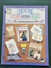 Zig memory system FINE & CHISEL Booklet 1 - Creating Letters - Borders & Doodles