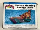 Splash Club Pool Lounge Chair Float NEW - 65” x 34” - 90s Colors!!