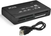 Mini lector de tarjetas de memoria USB 2.0 de alta velocidad 26 en 1