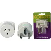 KORJO KASI Aust. To South Africa Adaptor For Australia 240V Plug- Fit22 For Use With Australian/Nz