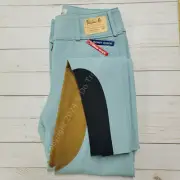 Tailored Sportsman Ladies Vintage Trophy Hunter Sock Bottom Breech Feeling Blue