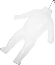 Alipis Mannequin Hanger Clothes Hangers Hanging Torso Severed Sewing Mannequin Mannequin Form Hanging Mannequin Female Transparent Plastic