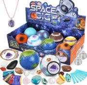 Gemstone Dig Kit, STEM Educational Space Toys for Kids, Easter Egg Toys for Kids