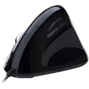 Adesso Programmable Vertical Ergonomic Left-Handed Mouse (imousee7)